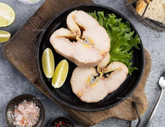 Осетр горячего копчения 300г #2