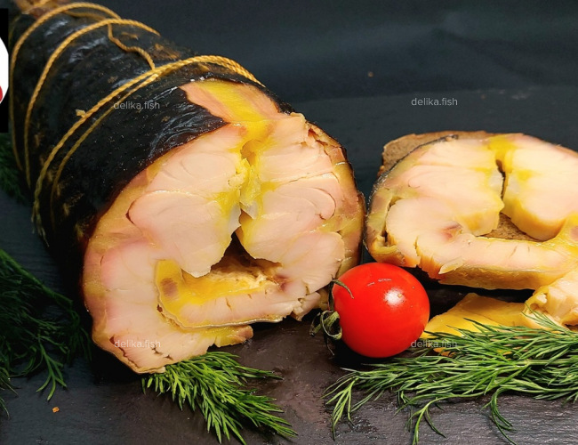 Осетр горячего копчения 300г #1